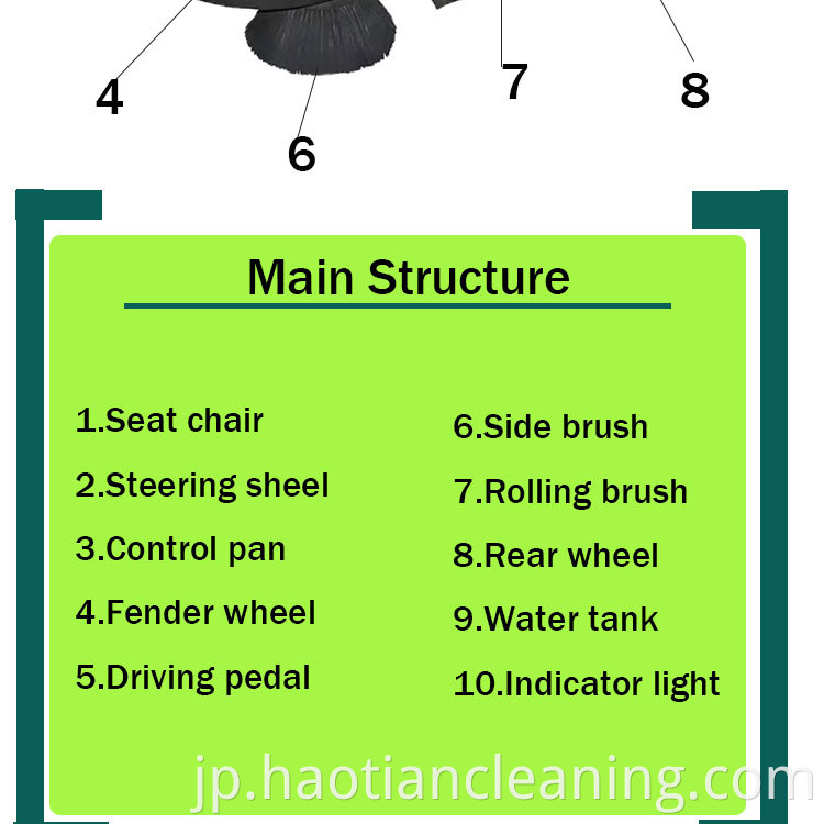 Driving Type Ride-on Sweeper